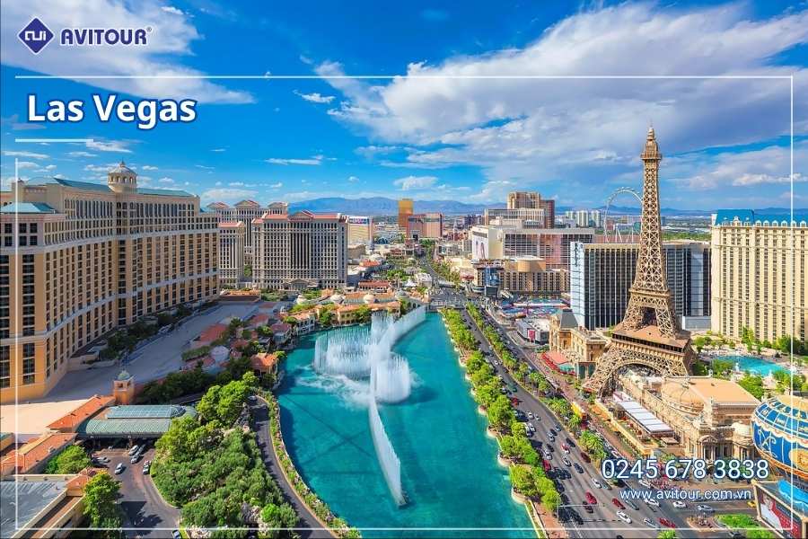 Du lịch Bờ Tây Hoa Kỳ (Khai Xuân Bính Ngọ): Tour Los Angeles - Santa Monica - San Diego - Las Vegas - Seven Magic Mountain -  Hẻm Núi Đá Đỏ Red Rock Grand Canyon từ Hà Nội 2026