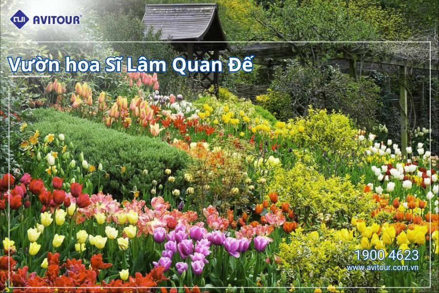 Du lịch Đài Loan 30/4 - 1/5 (Bay China Airlines): Vườn hoa Sĩ Lâm Quan Đế