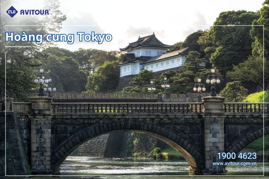 Du lịch Nhật Bản nghỉ lễ 30/04: Hoàng cung Tokyo