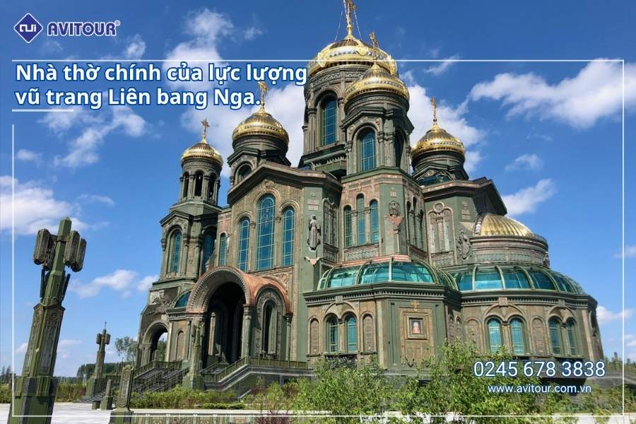 Du lịch nước Nga 2026: Tour Hà Nội - Moscow - Saint Petersburg từ Hà Nội