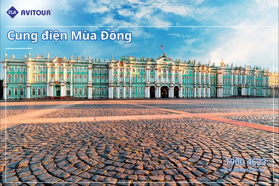Du lịch Nước Nga vĩ đại 2024: Cung điện Mùa Đông