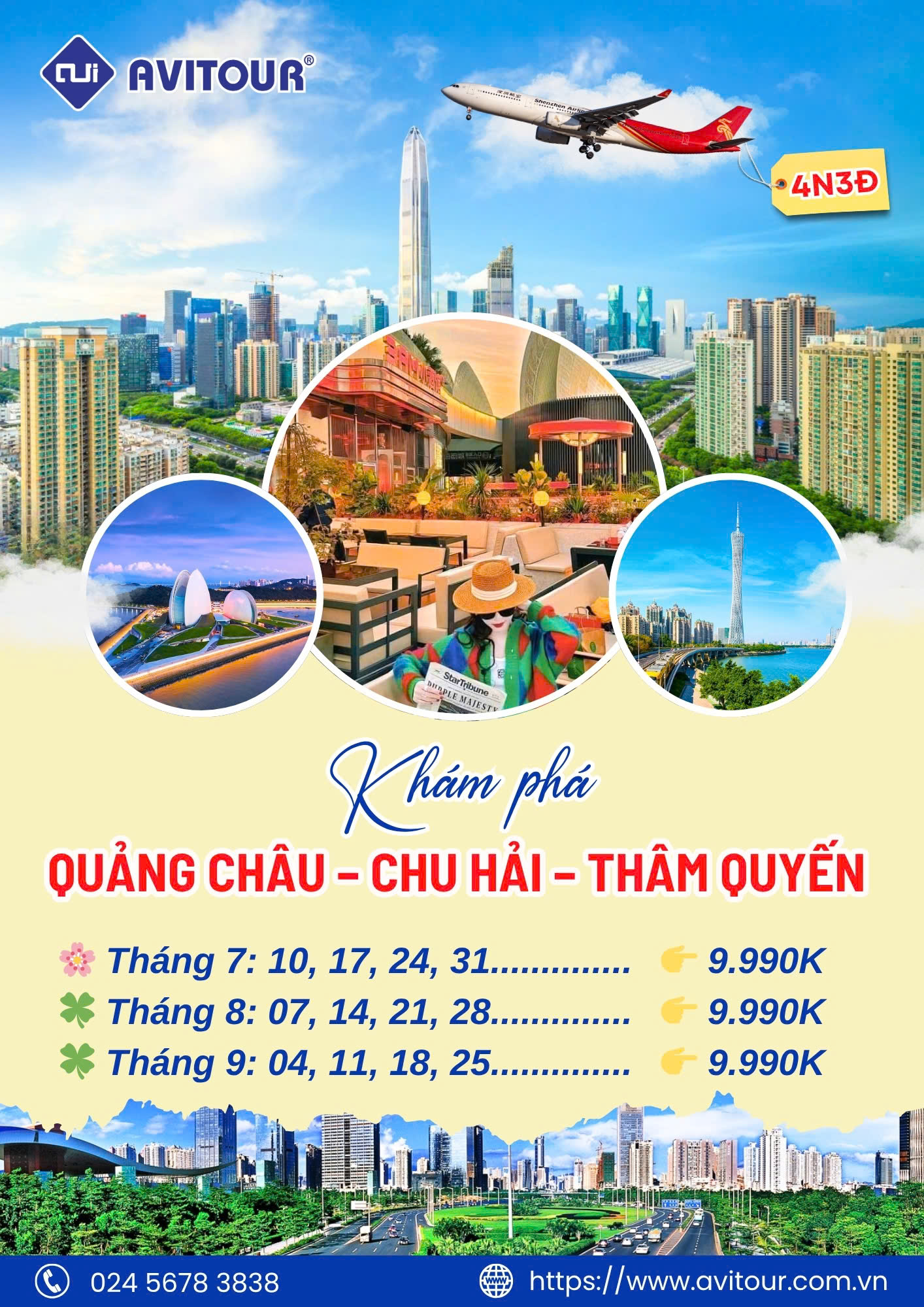 Du lịch Quảng Châu - Điểm hẹn lý tưởng cho mọi du khách