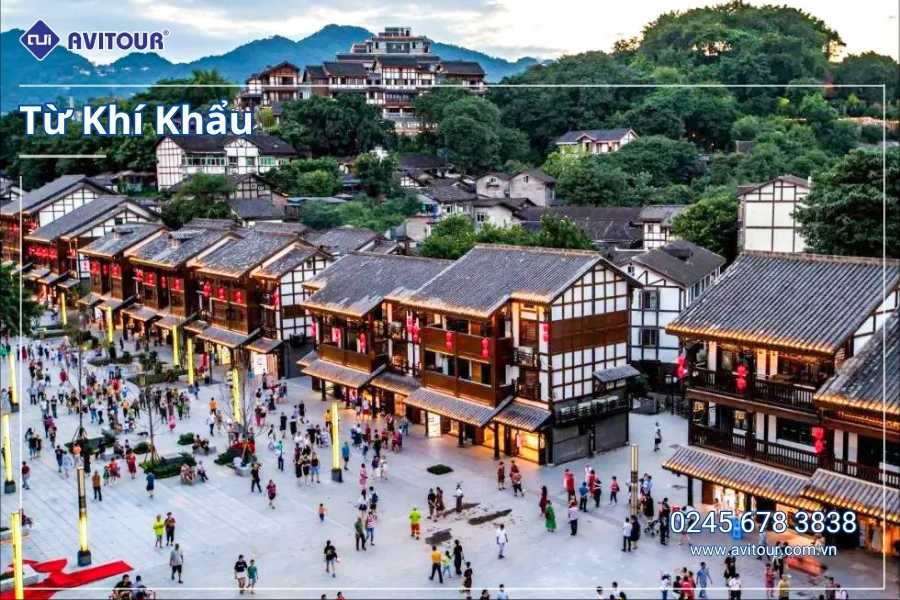 Du lịch Trung Quốc: Tour Trùng Khánh - Từ Khí Khẩu - Lão Quân Động - Hồng Nhai Động - Ga tàu Lý Tử Bá từ Hà Nội 2025