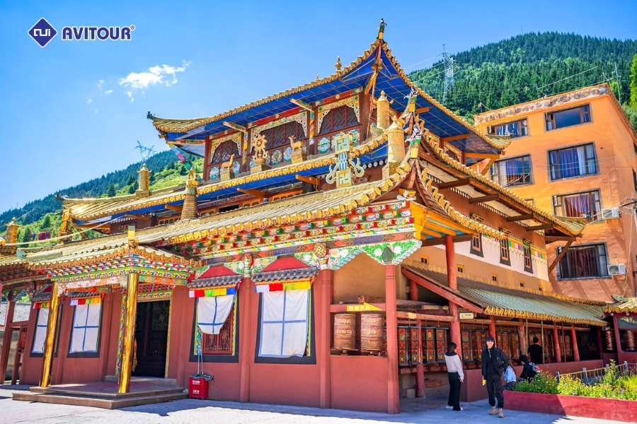 Ghé thăm Xuyên Chủ Tự - Ngôi làng cổ kính ẩn mình giữa lòng Tứ Xuyên