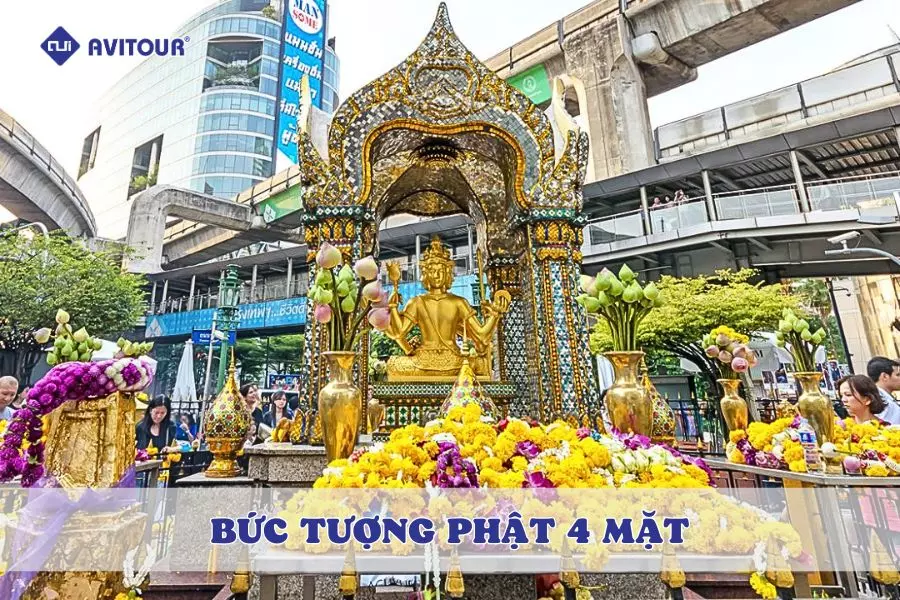 Giải mã những bí ẩn về bức tượng Phật 4 mặt linh thiêng nhất Thái Lan