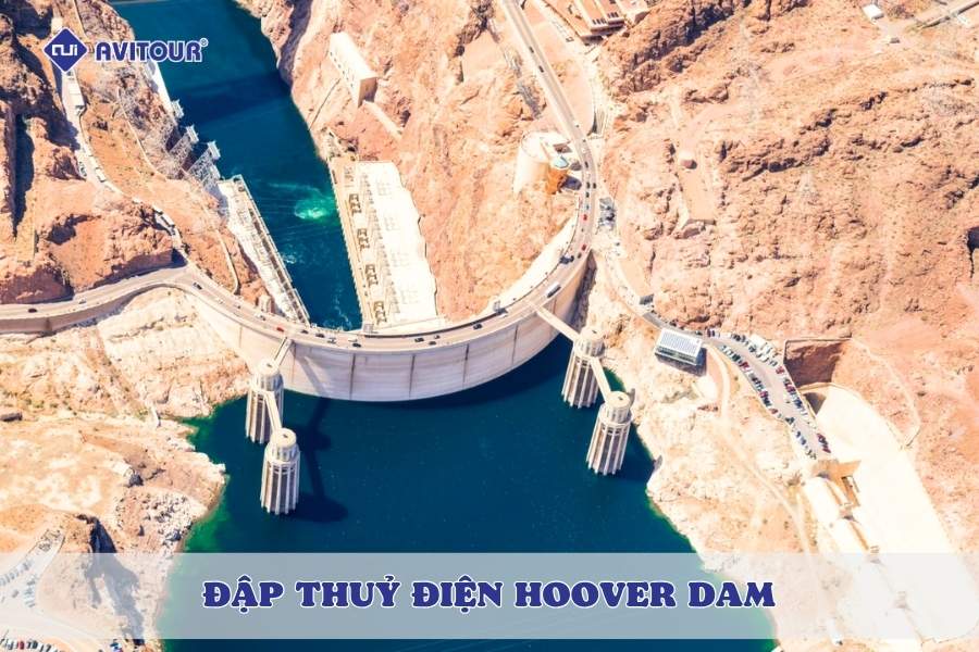 Góc nhìn choáng ngợp từ đập thuỷ điện Hoover Dam