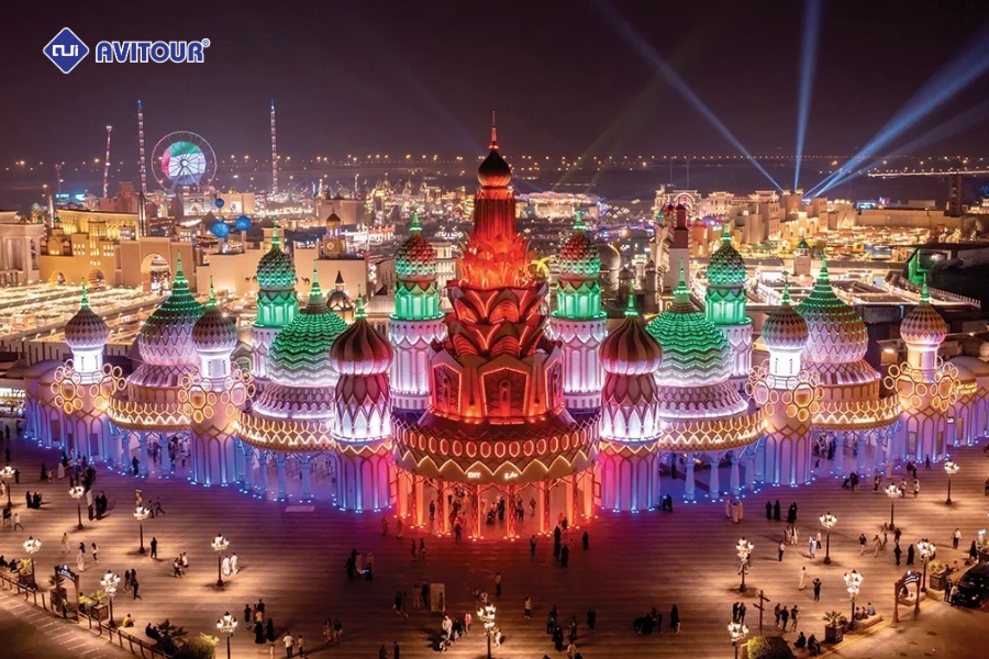 Hành trình xuyên thời gian tại công viên Global Village: Khám phá thế giới cổ đại