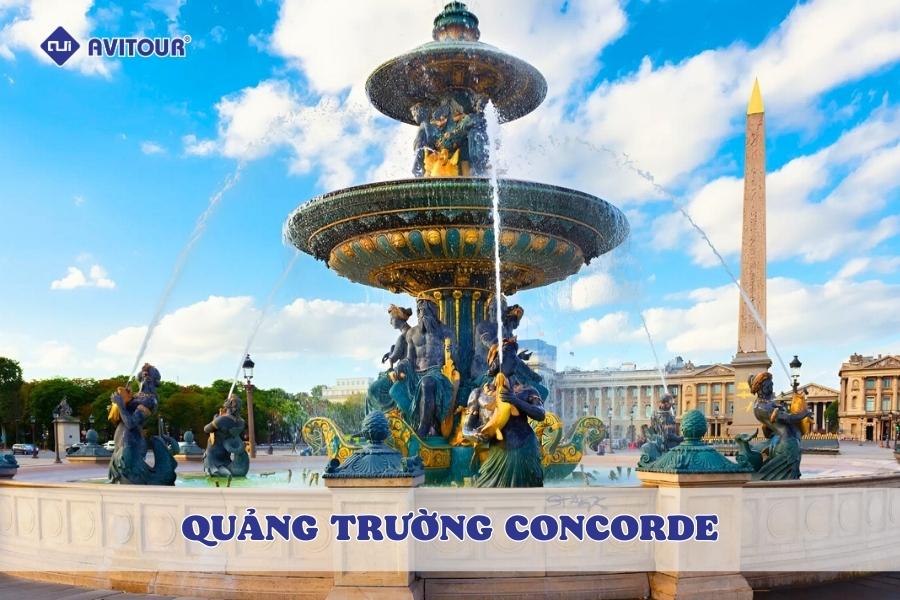 Hòa mình vào không gian lịch sử tại Quảng trường Concorde