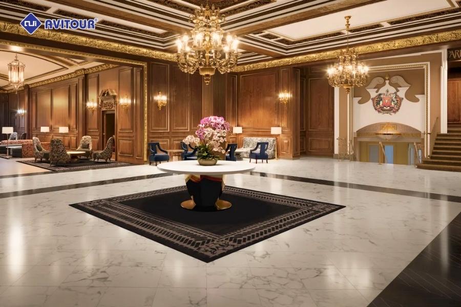 Khách sạn Omni Parker - Điểm đến kết hợp không gian bảo tàng độc đáo