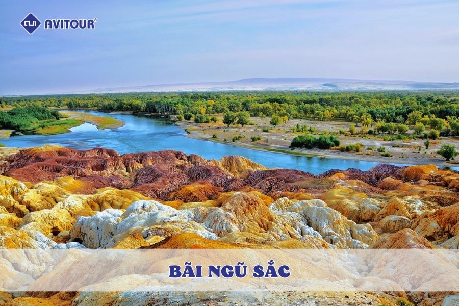 Khám phá Bãi Ngũ Sắc - "Cầu vồng trên mặt đất" đẹp hơn tranh vẽ
