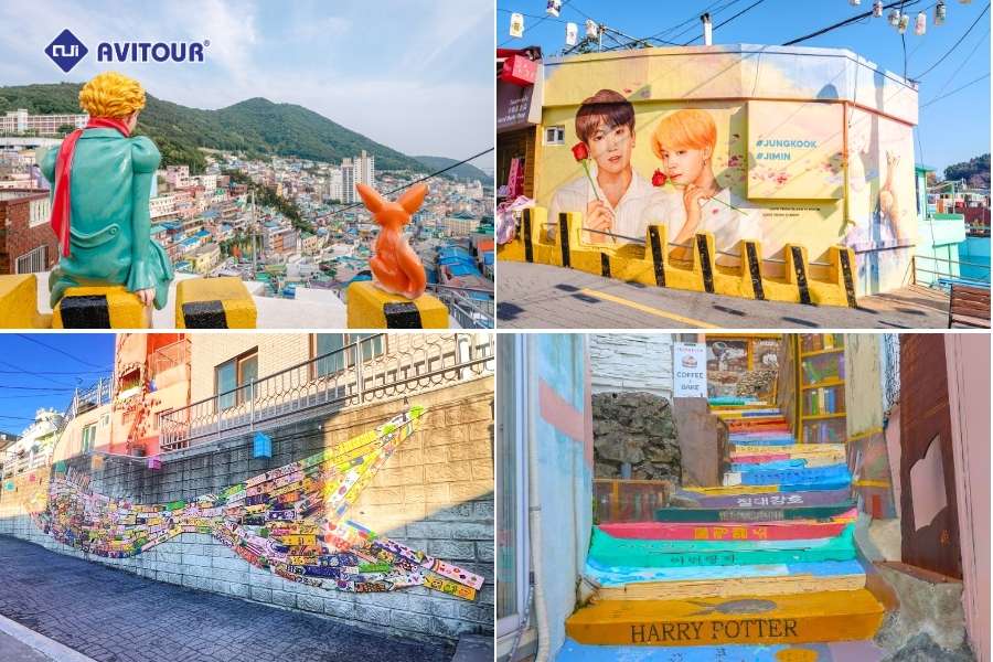 Khám phá làng văn hóa Gamcheon: “Machu Picchu” giũa lòng Busan
