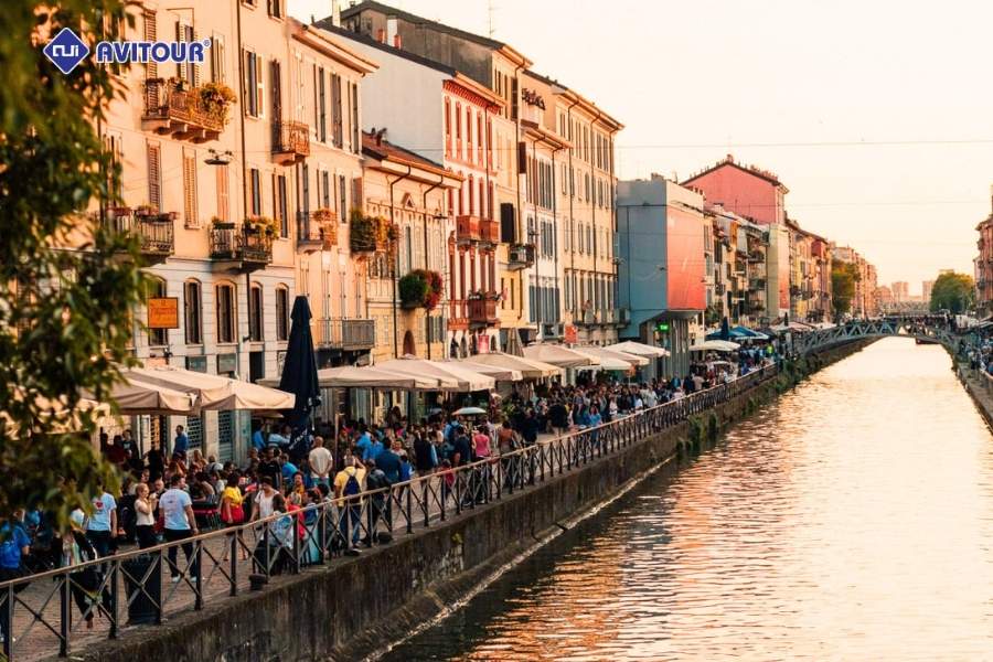 Khu phố kênh đào Navigli - Nơi giao thoa giữa cổ kính và hiện đại