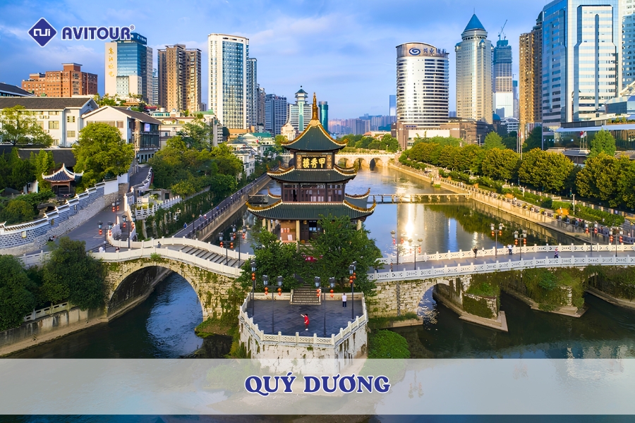 Quý Dương: Thành phố xanh mát giữa lòng Quý Châu