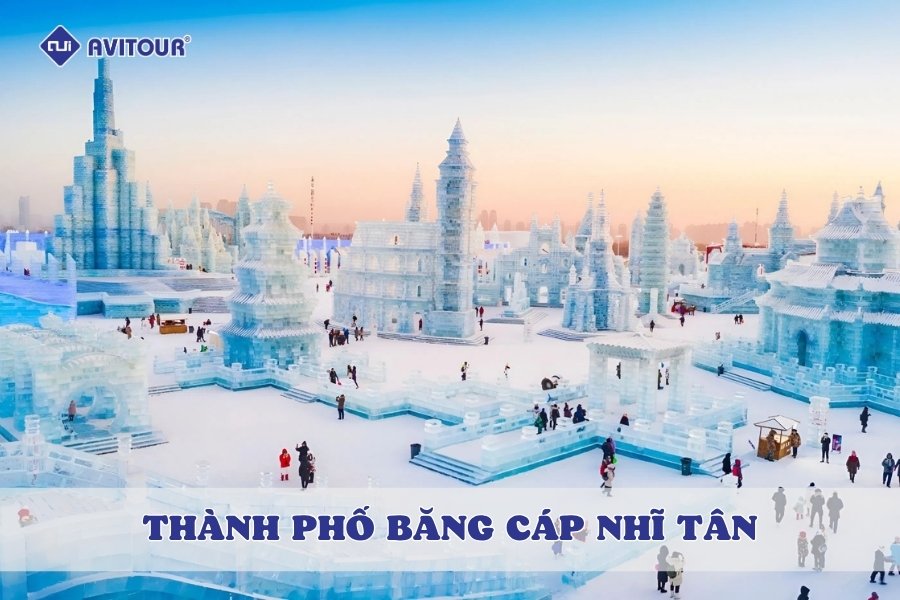 Lạc vào giấc mơ tuyết trắng ở thành phố băng Cáp Nhĩ Tân