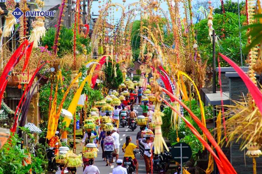 Đắm mình vào không gian văn hóa tại làng cổ Penglipuran