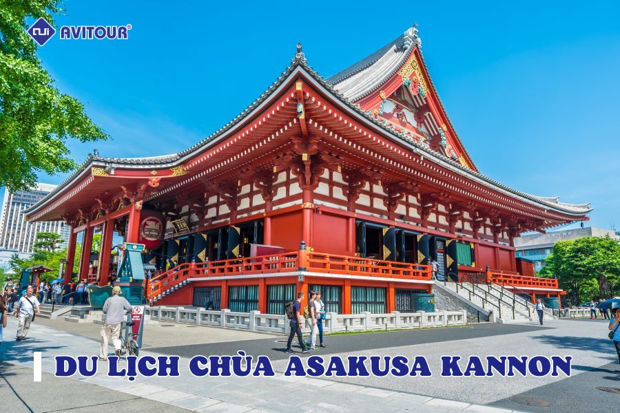 Mê đắm vẻ đẹp chùa Asakusa Kannon