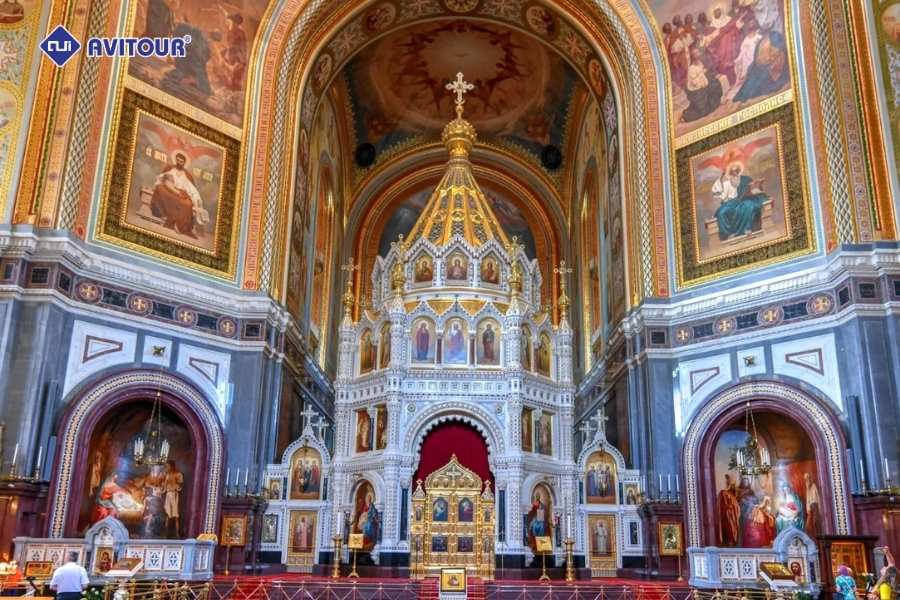 Nhà thờ Chúa cứu thế Matxcova: Kiệt tác Byzantine bên dòng Moskva