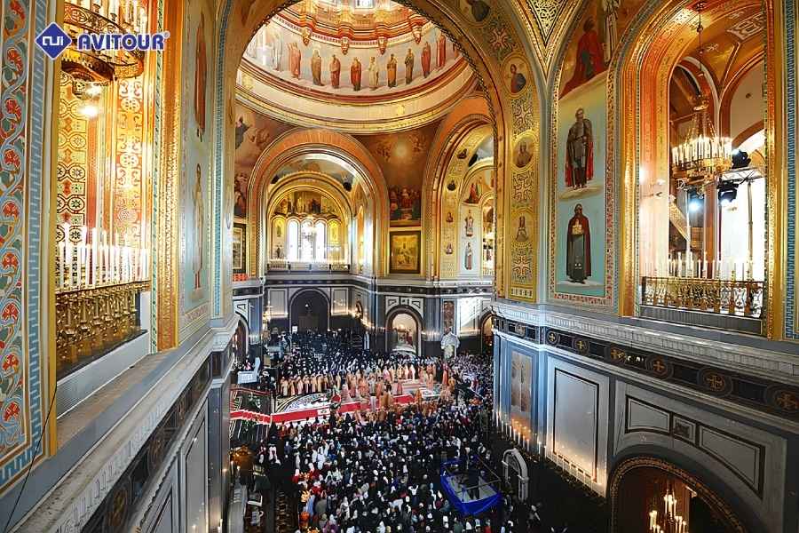 Nhà thờ Chúa cứu thế Matxcova: Kiệt tác Byzantine bên dòng Moskva