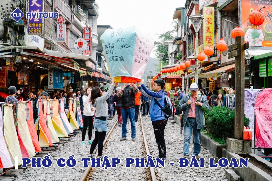 Phố cổ Thập Phần, vẻ đẹp hoang sơ giữa Đài Loan sầm uất