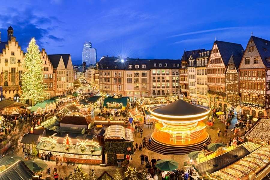 Quảng trường Romerberg - Trái tim cổ kính giữa lòng Frankfurt