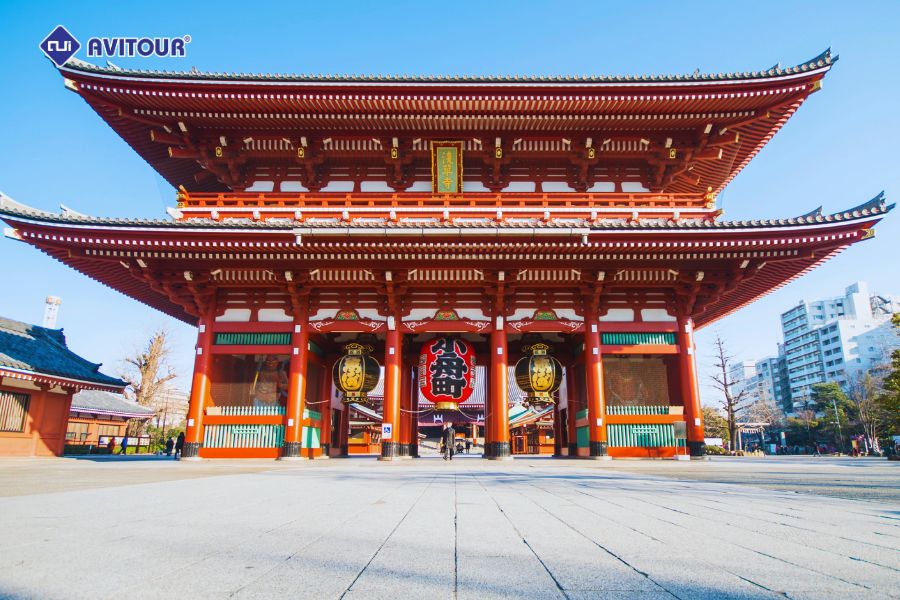 Tham quan chùa Asakusa Kannon: Linh hồn cổ kính giữa Tokyo hiện đại