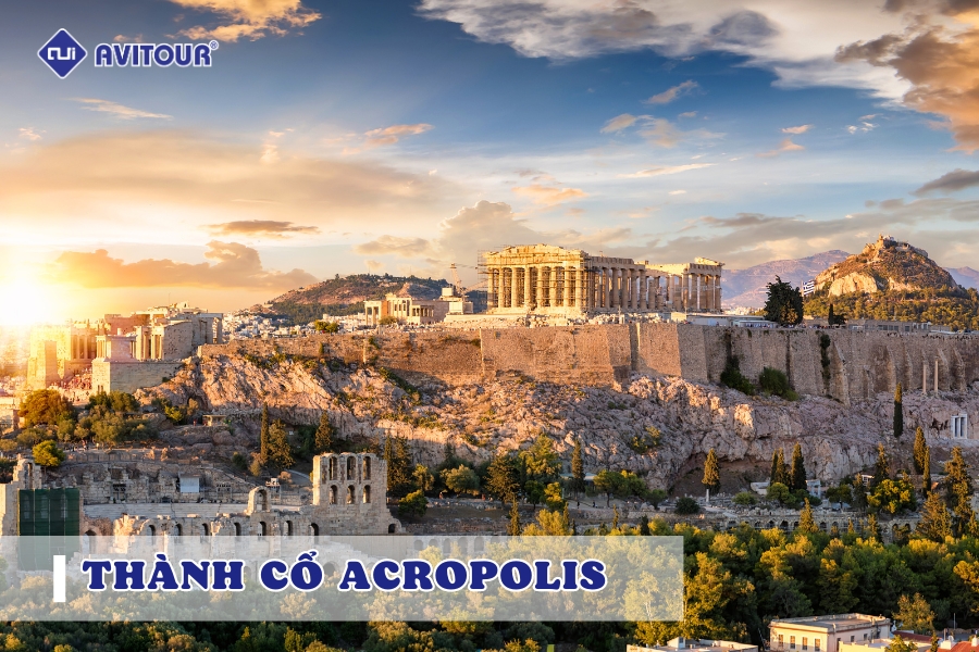 Tham quan thành cổ Acropolis để khám phá nền văn minh Hy Lạp cổ đại