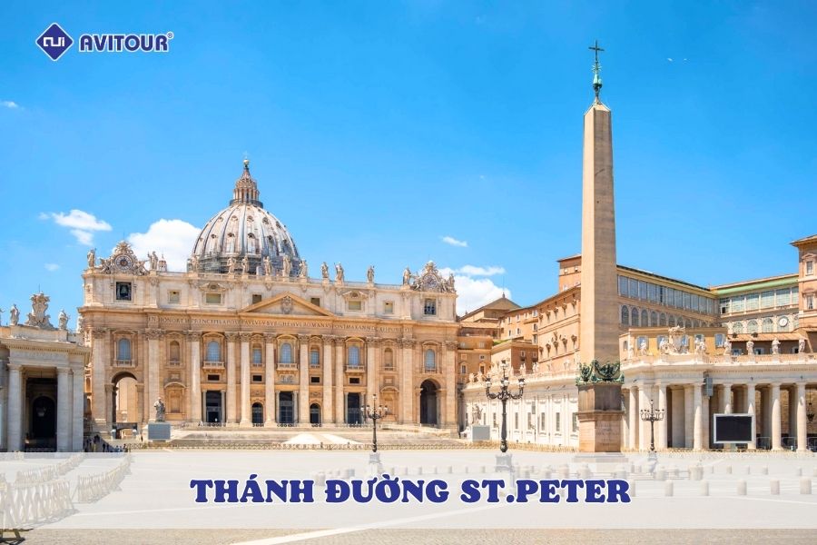Thánh đường St.Peter - Biểu tượng tôn giáo và kiến trúc vĩ đại của Vatican