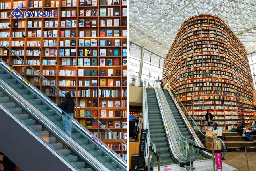 Thư viện Starfield Library: Chiêm ngưỡng “biển sách” giữa lòng Gangnam
