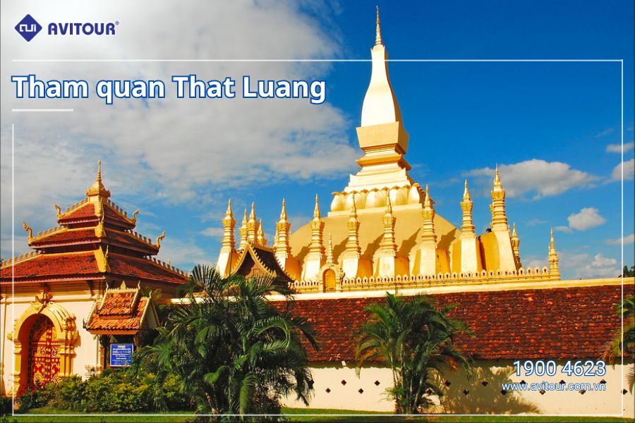 Trải nghiệm khám phá Lào: Than quan That Luang