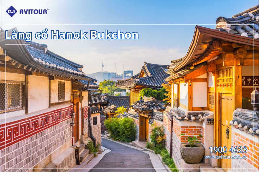 Trọn kì nghỉ lễ 30/4 tại Hàn Quốc xinh đẹp: Làng cổ Hanok Bukchon