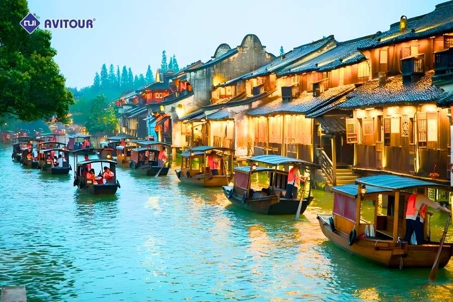 Vẻ đẹp tựa họa tranh của Ô Trấn Tây Sách bên dòng Giang Nam