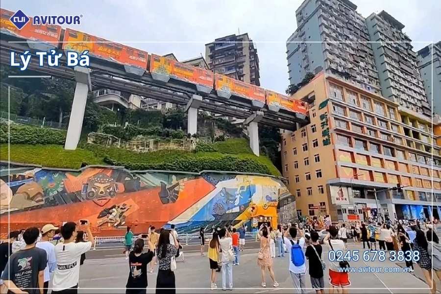 Du Lịch Trung Quốc 2026: Trùng Khánh - Yến Tiệc Cung Đình - TTTM Raffles City - Lý Tử Bá - Từ Khí Khẩu - Hồng Nhai Động - Trải Nghiệm Tắm Khoáng Nóng - Khôi Tinh Lầu