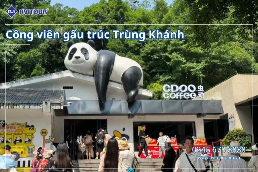 Du Lịch Trung Quốc 2026: Trùng Khánh - Từ Khí Khẩu - Hồng Nhai Động - Công Viên Gấu Trúc - Tịnh Thổ A Bá - Phố Cổ Cẩm Lý - Thành Đô - Cửu Trại Câu