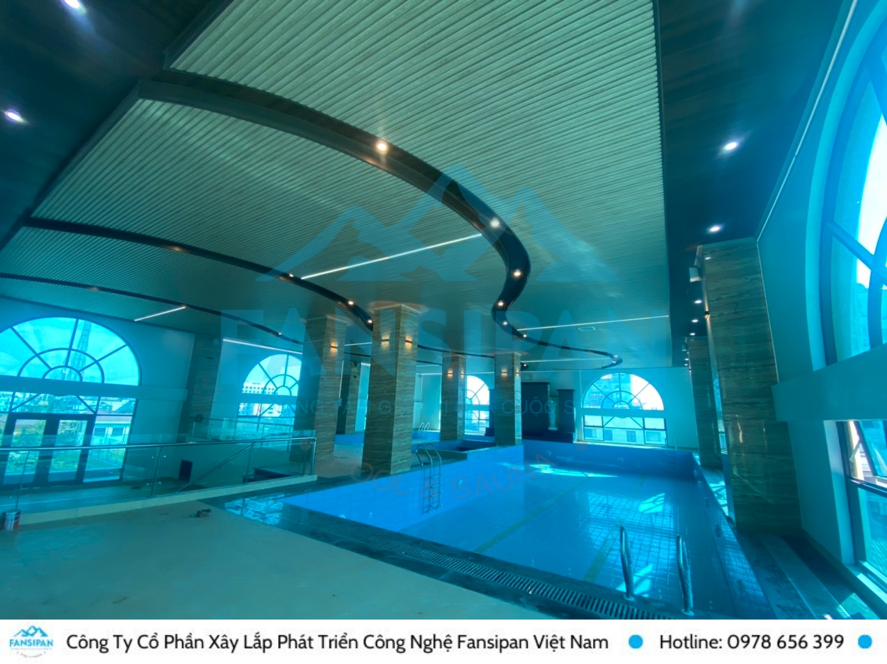 Dự án: Bể Bơi Khu Tổ Hợp Khách Sạn Trung Tâm Thương Mại Hòa Xá