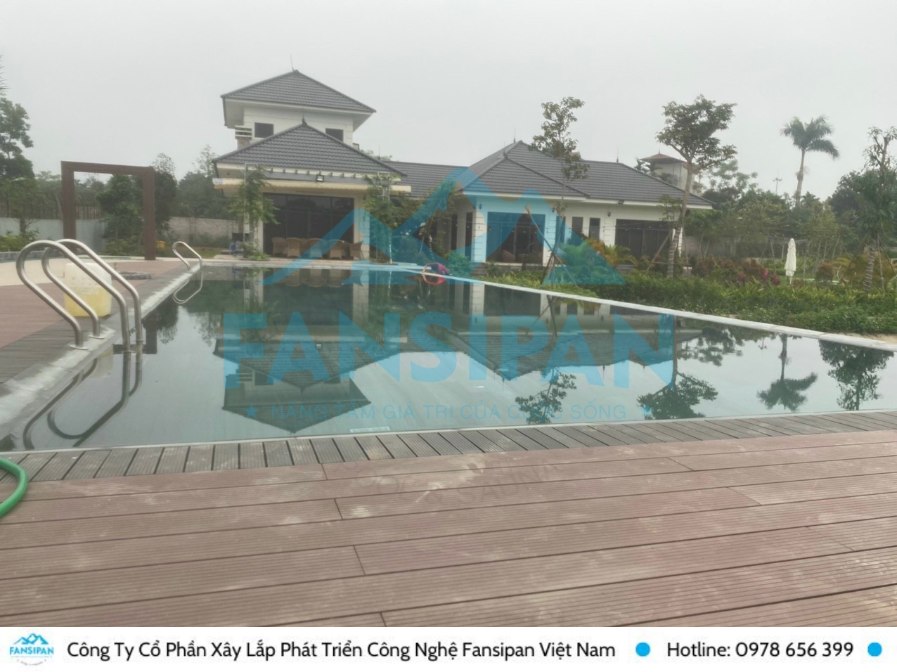 Dự án: Bể Bơi tổ hợp khu nghỉ dương cao cấp - Yên Bài, Ba Vì