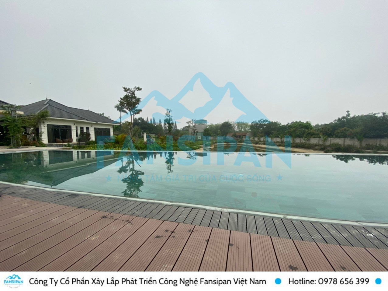 Dự án: Bể Bơi tổ hợp khu nghỉ dương cao cấp - Yên Bài, Ba Vì