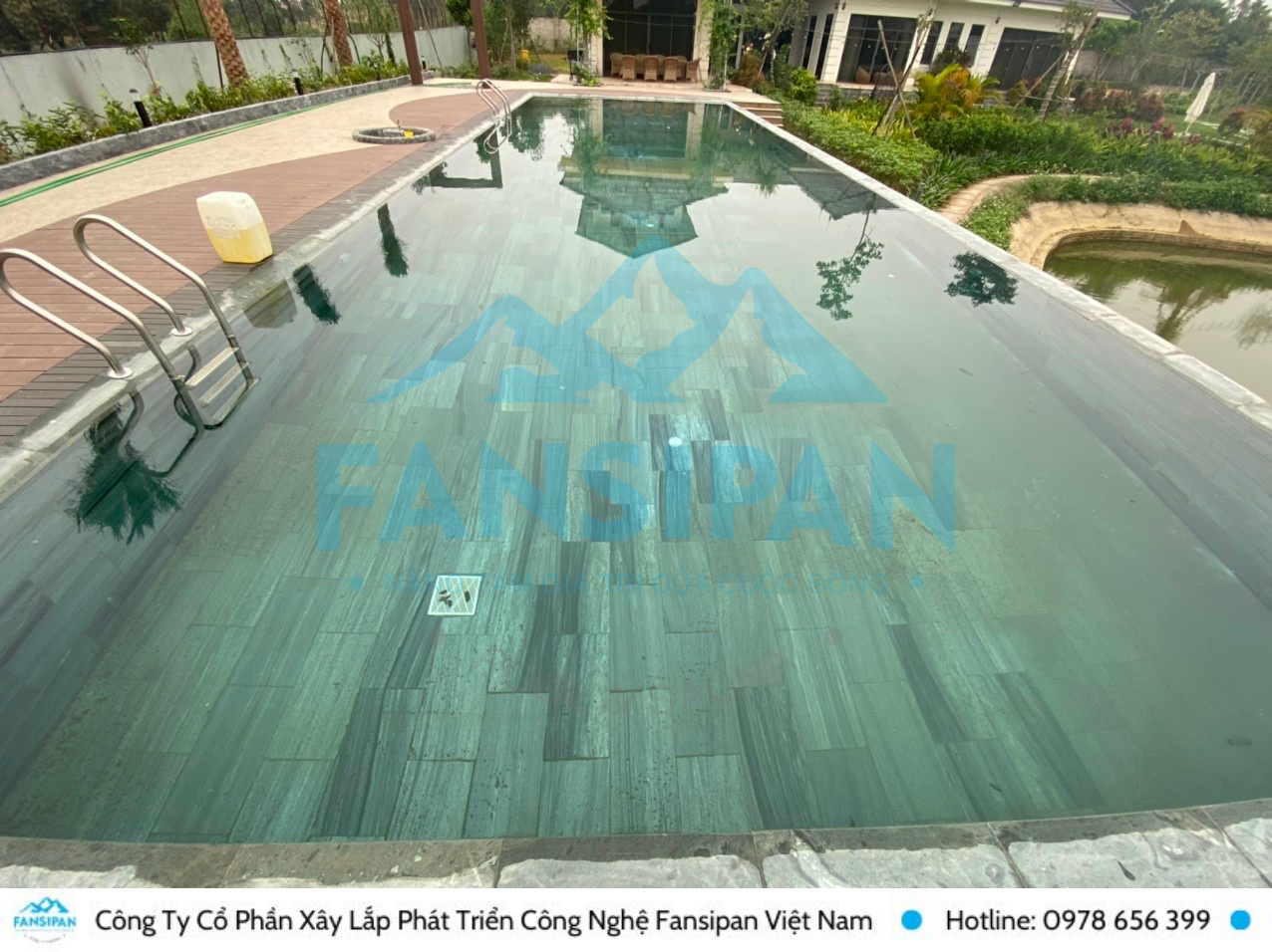 Dự án: Bể Bơi tổ hợp khu nghỉ dương cao cấp - Yên Bài, Ba Vì