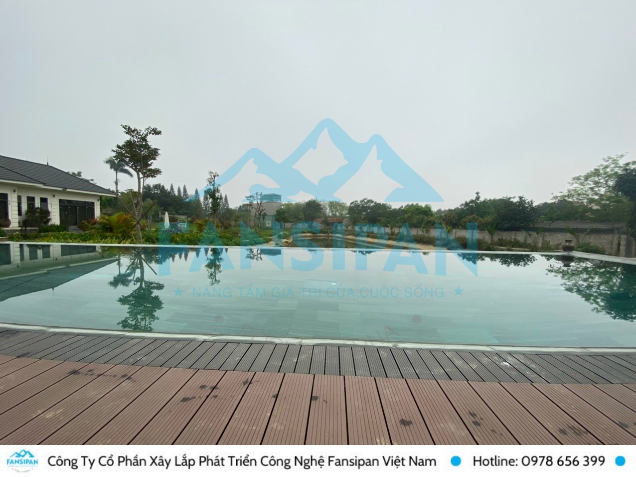 Dự án: Bể Bơi tổ hợp khu nghỉ dương cao cấp - Yên Bài, Ba Vì