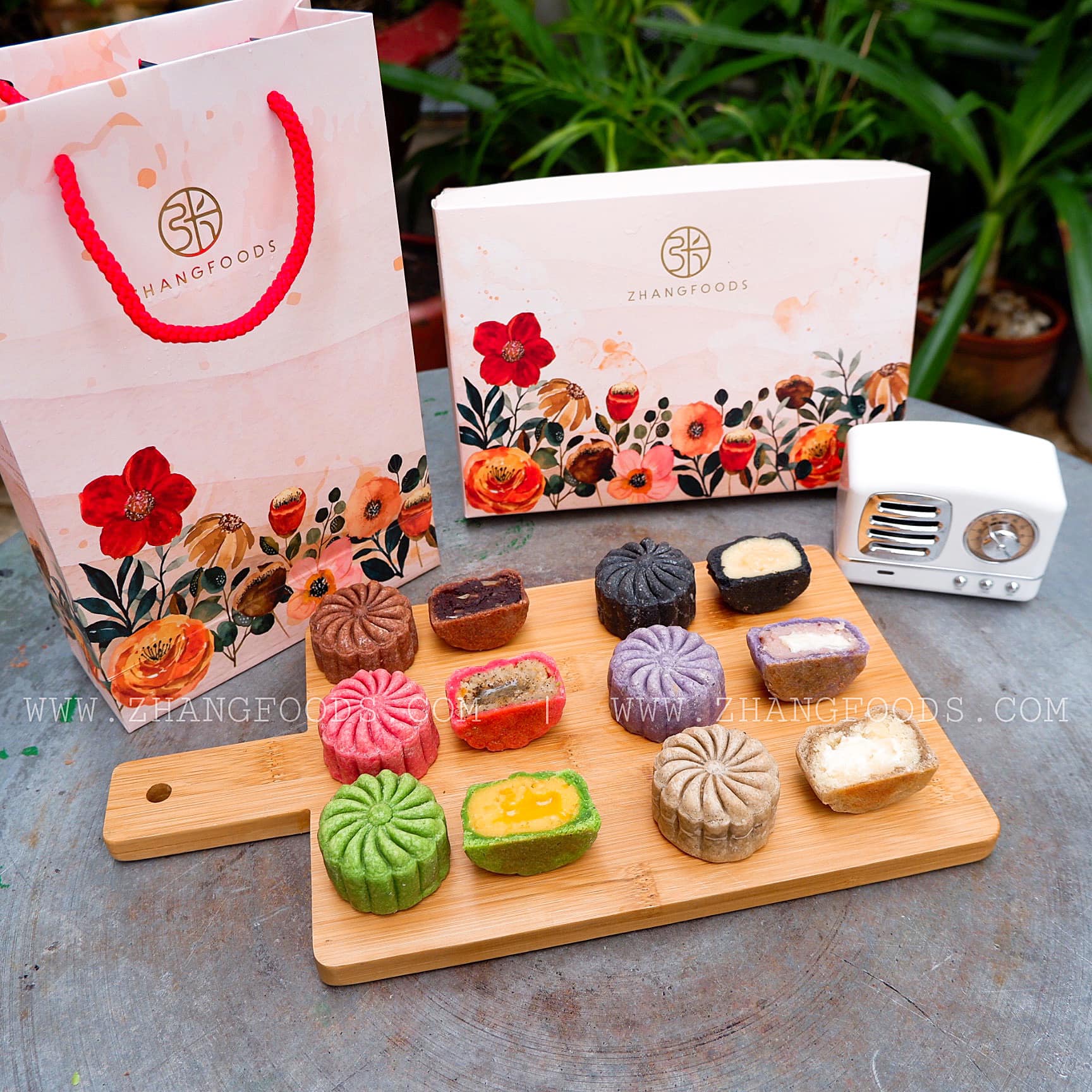 Bánh Lava Cầu Vồng Set 6 Bánh