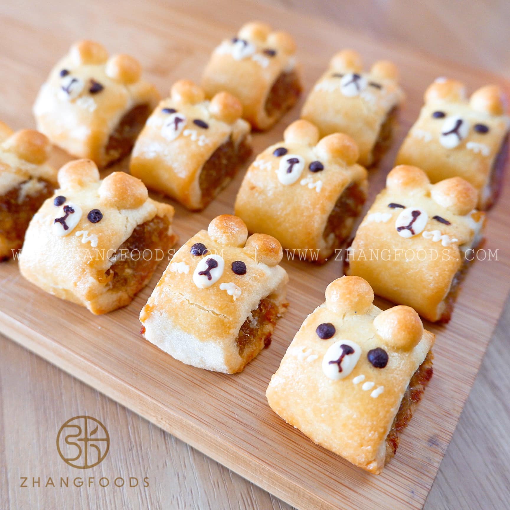 Bánh Dứa Gấu Mini