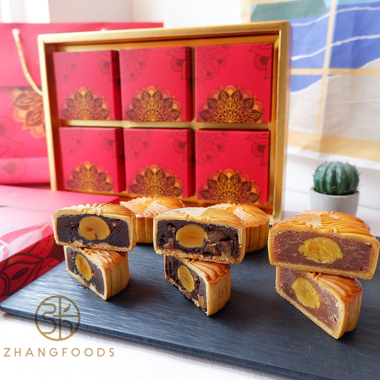 Set Quà Tặng Combo 6 Bánh 220g - 2 Trứng
