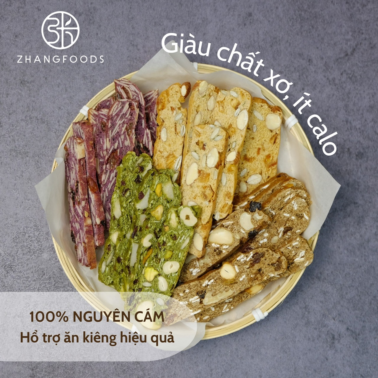 Bánh Biscotti Mix 4 Vị