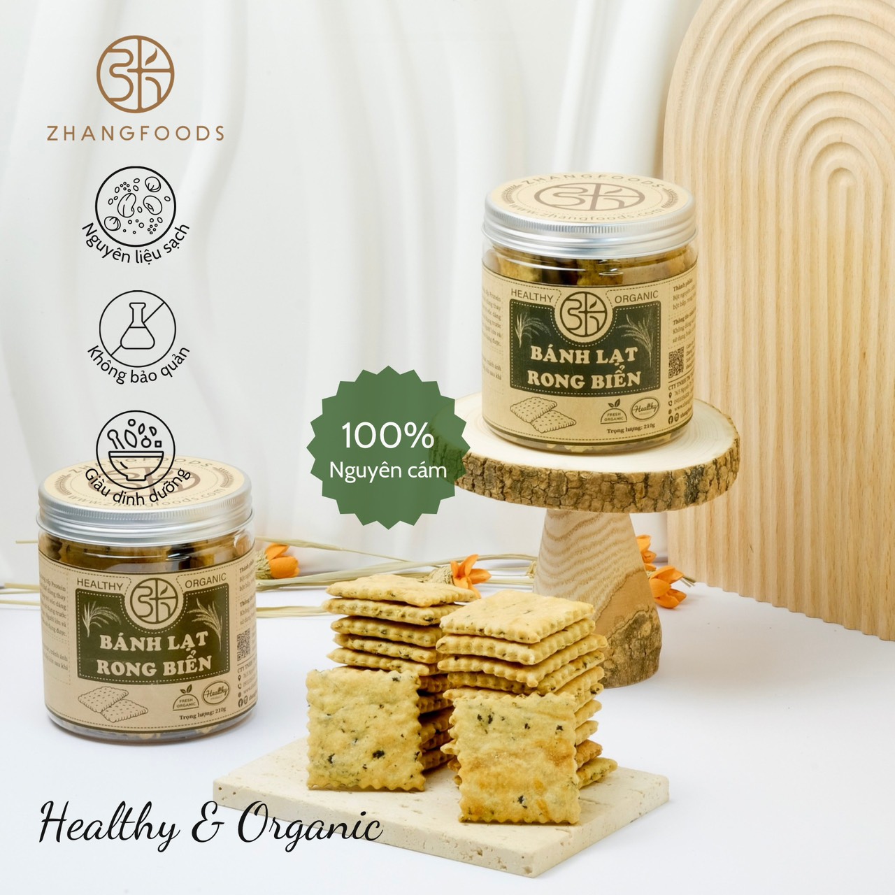 Bánh Lạt Rong Biển