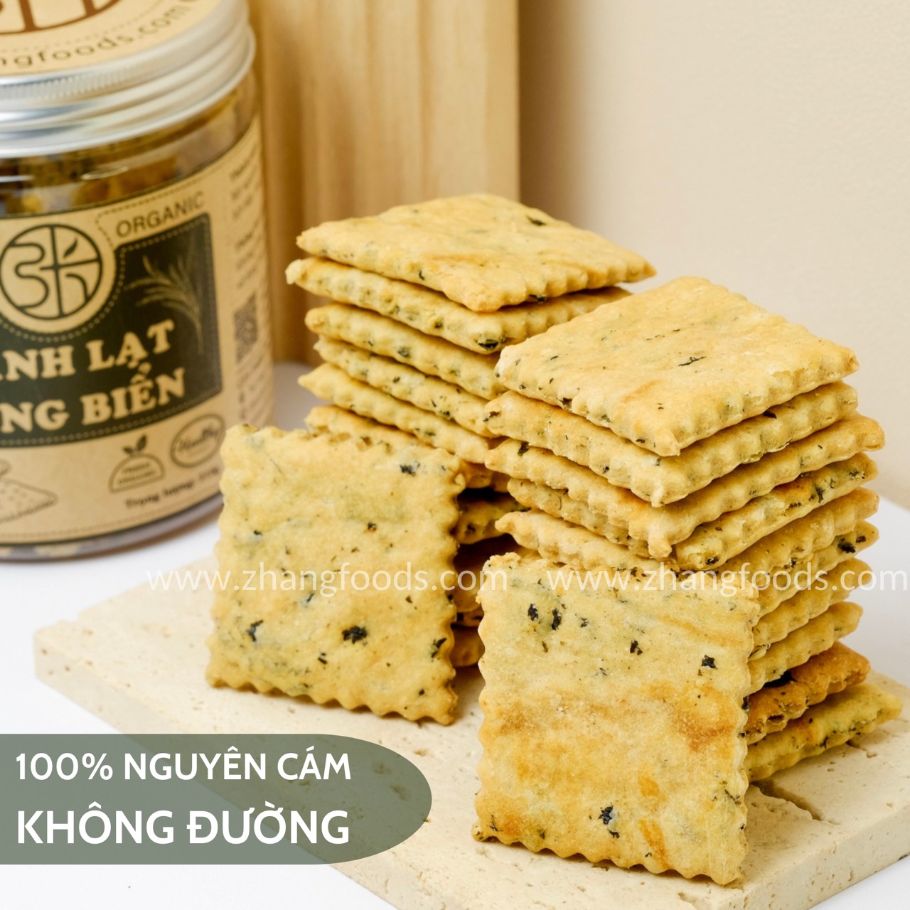 Bánh Lạt Rong Biển