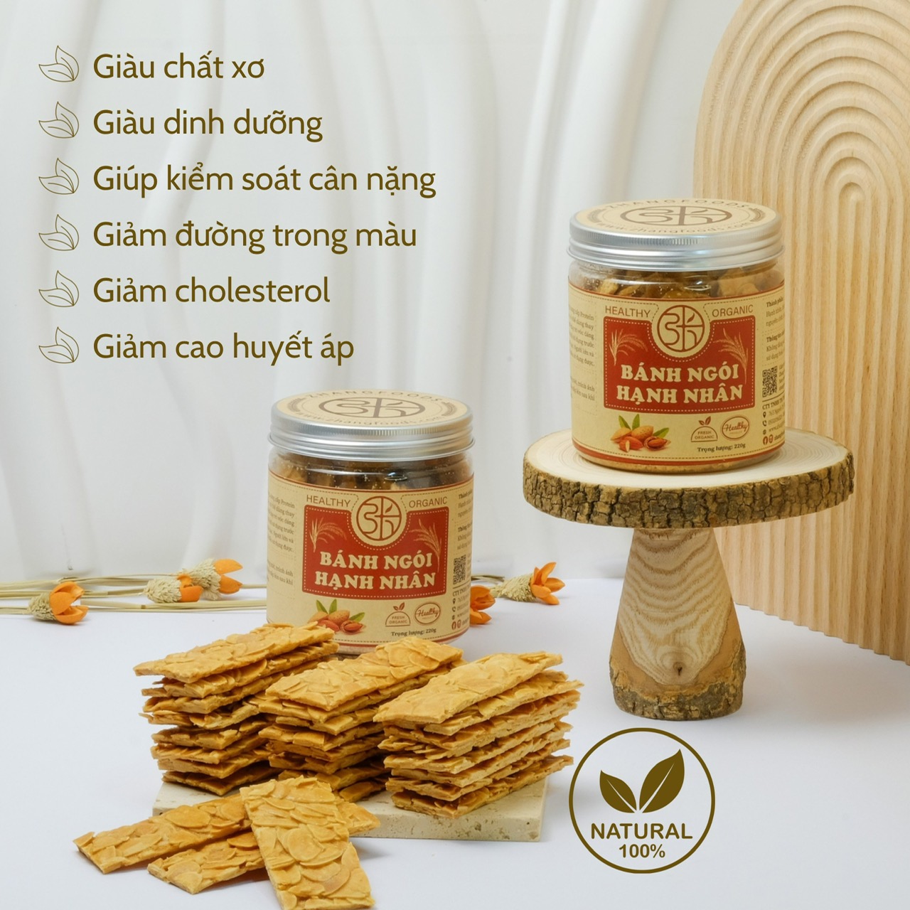 Bánh Ngói Hạnh Nhân