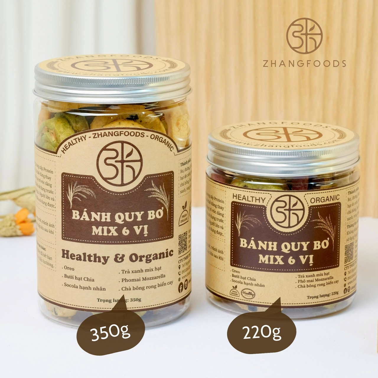 Bánh Quy Bơ Mix 6 Vị