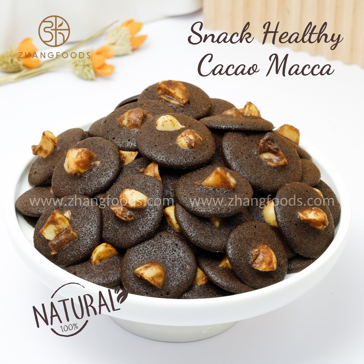 Maccadamias Cacao Chips- 190g