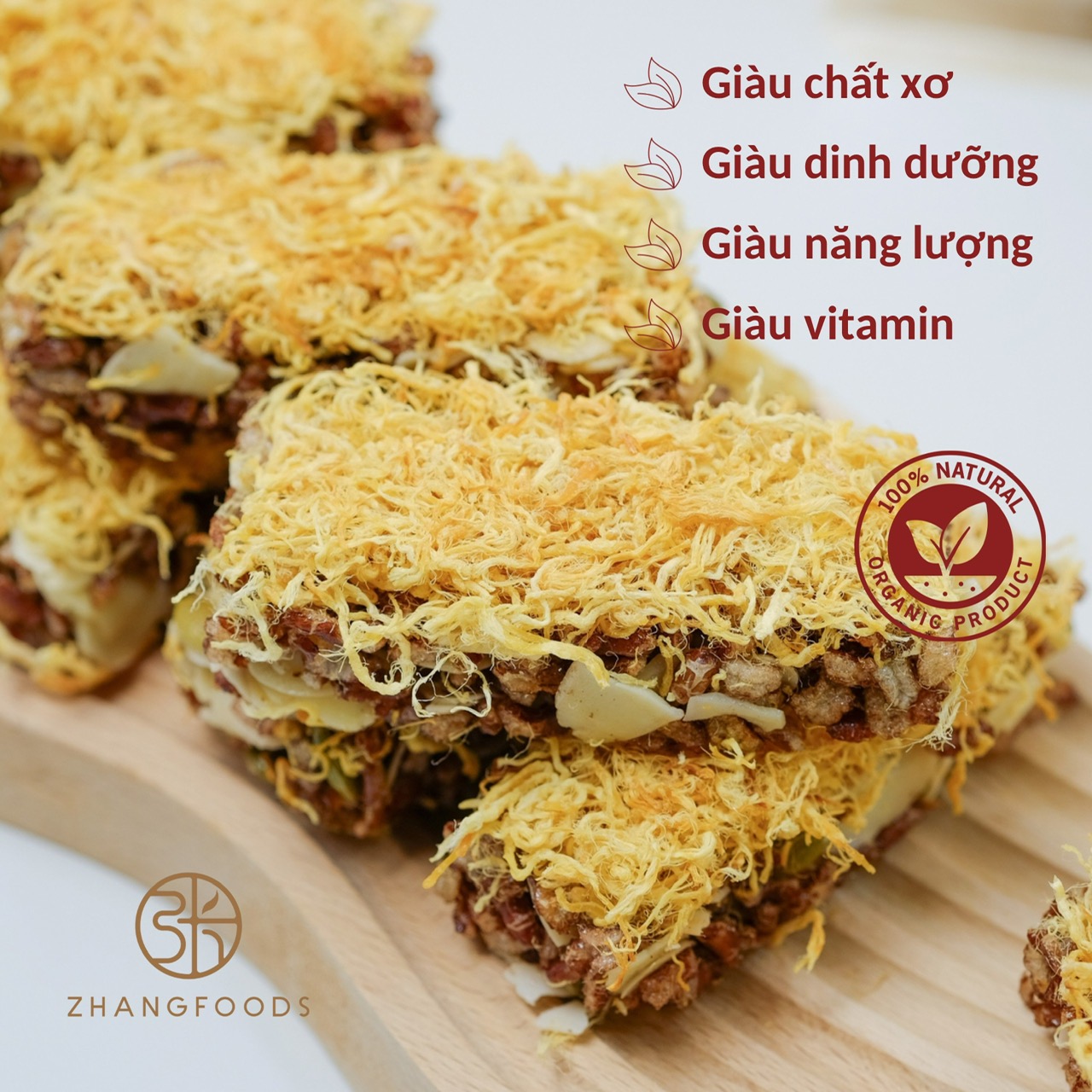 Gạo Lứt Chà Bông- Set 12 Thanh