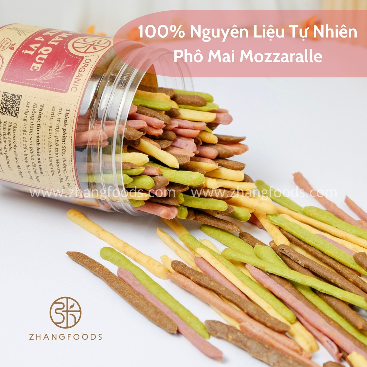 Phô Mai Que Mix 4 Vị