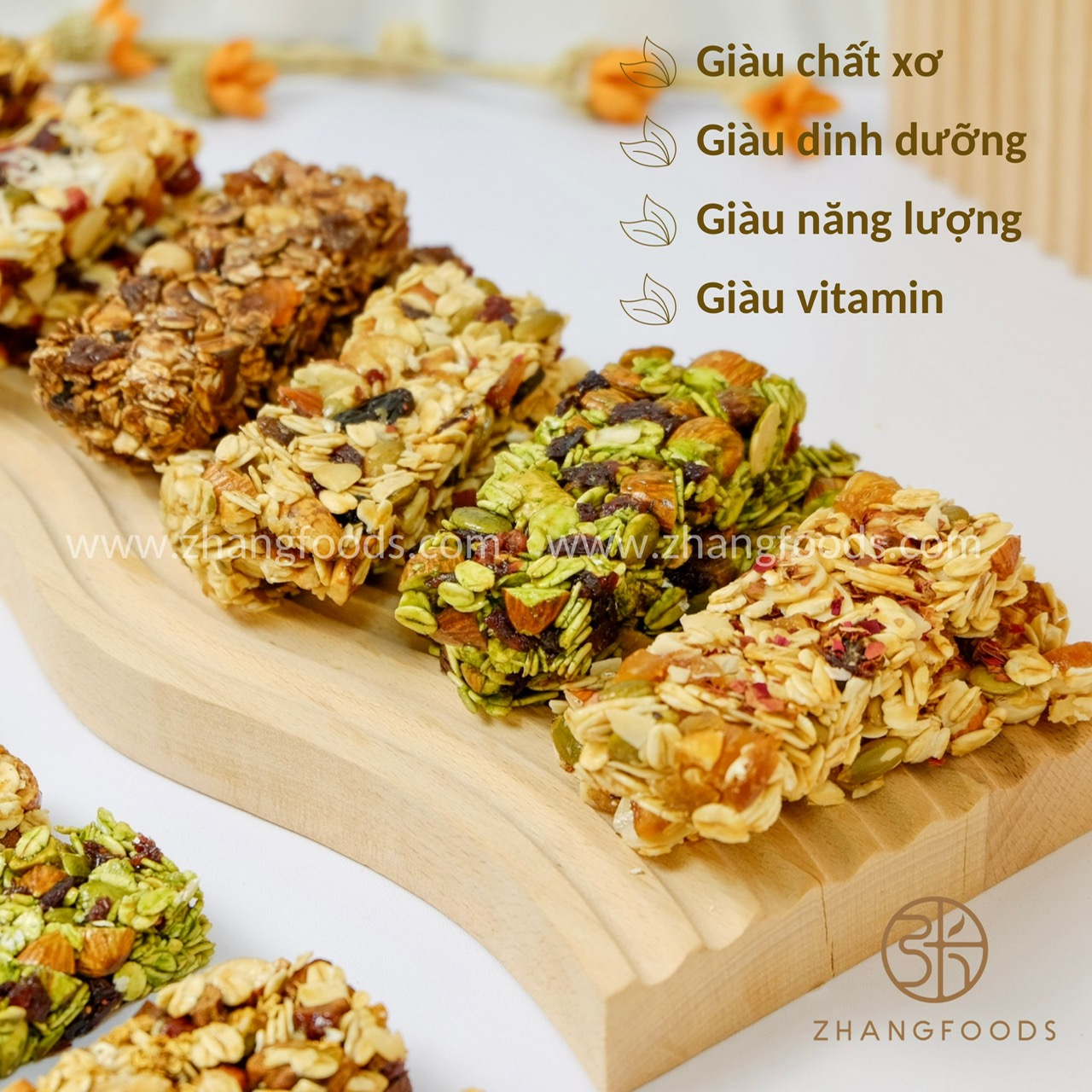 Thanh Ngũ Cốc Granola 6 Vị